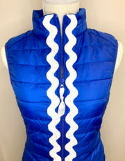 Maggie May Jumbo Ric Rac Puffer Vest (PF22)