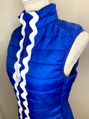 SALE - XS ONLY - Maggie May Jumbo Ric Rac Puffer Vest (PF22) *FINAL SALE*