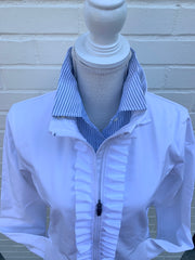 Sailor Soft Shell Jacket - White w White Ribbon (SLR02)