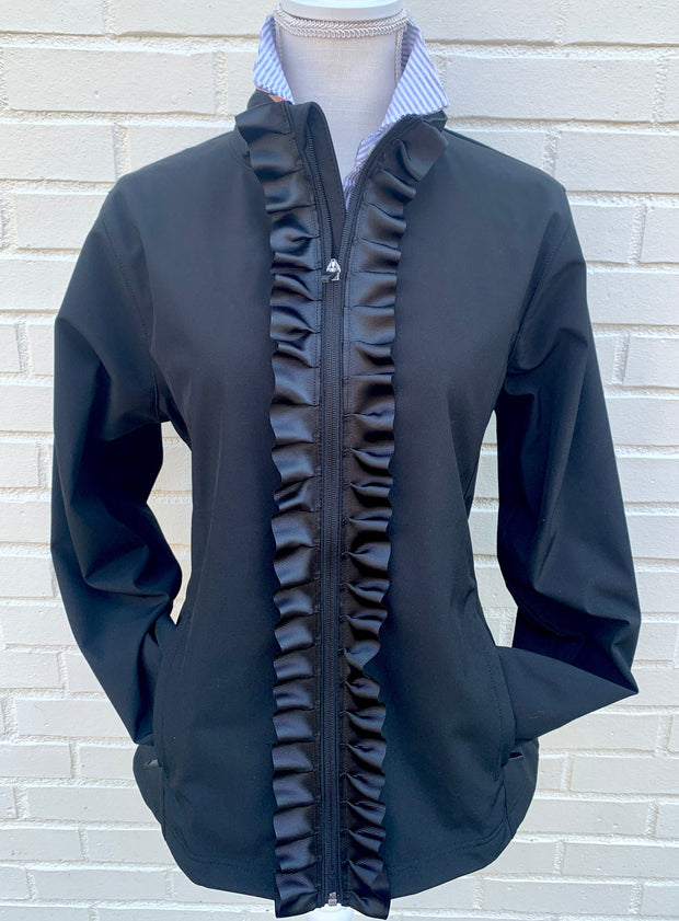 Sailor Soft Shell Jacket - Black w Black Ribbon (SLR03)