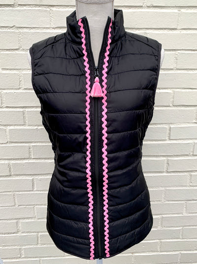 Maggie May Ric Rac Puffer Vest (PF05)