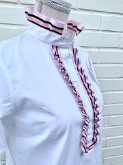 Sandy Popover Ribbon Placket Tunic (TP09)