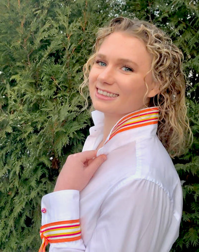 Audrey Ribbon French Cuff Shirt (RFC20)