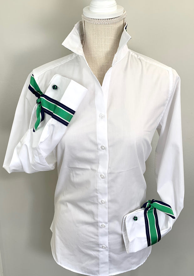 Audrey Ribbon French Cuff Shirt (RFC21)