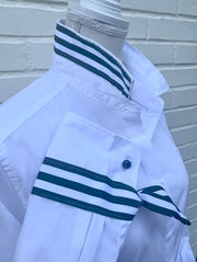 SALE XS ONLY - Audrey Ribbon French Cuff Shirt (RFC07)  **FINAL SALE**
