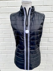 Maggie May Ribbon Puffer Vest (PF03)