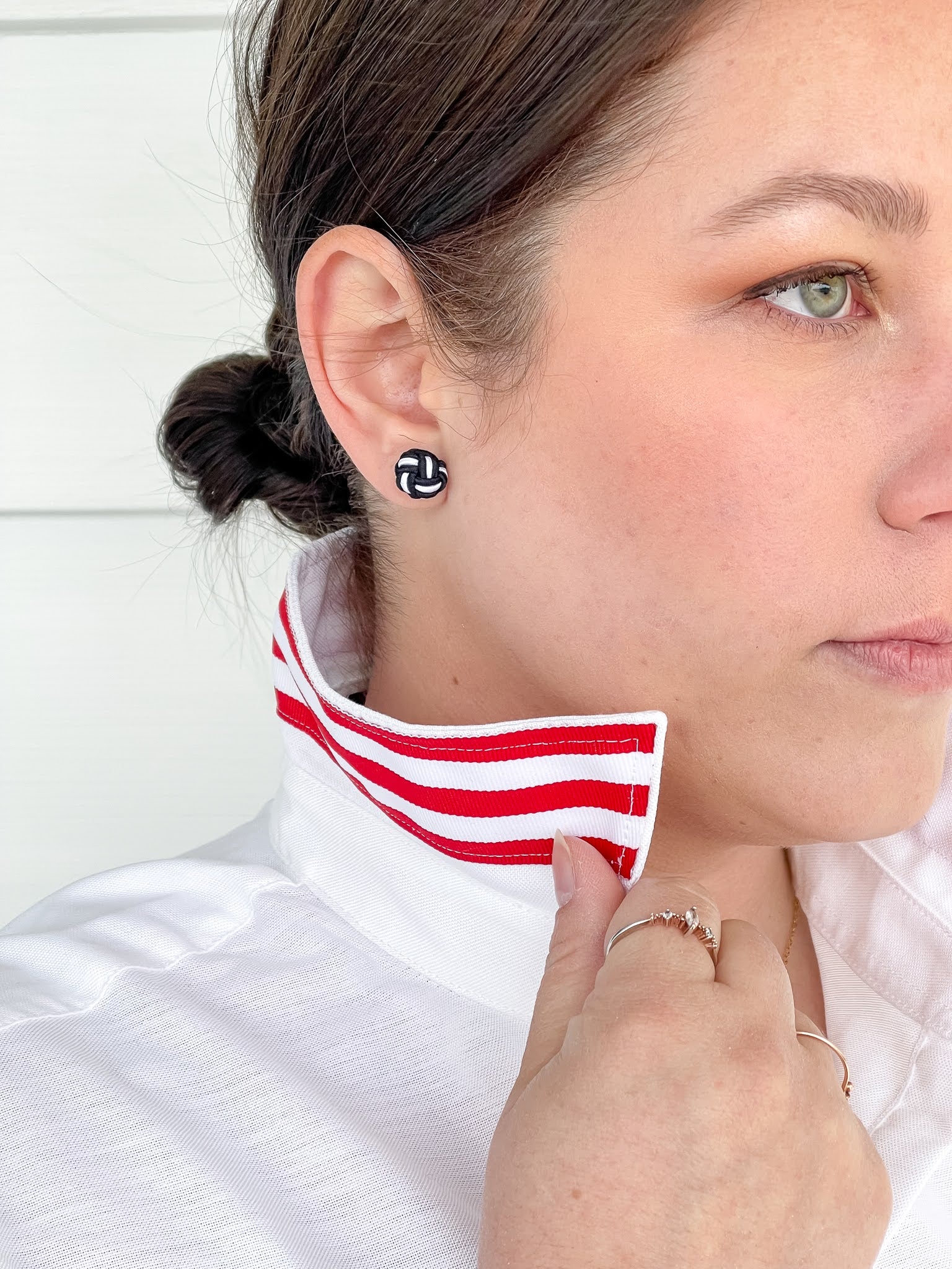 Audrey Ribbon French Cuff Shirt (RFC06) – Pearly Vine