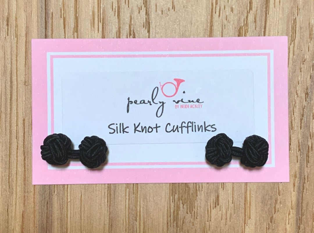 Silk Knot Cufflinks