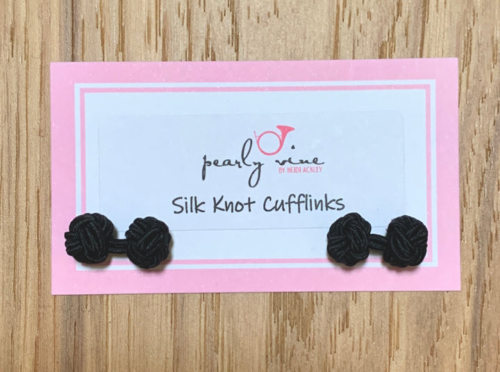 Silk Knot Cufflinks