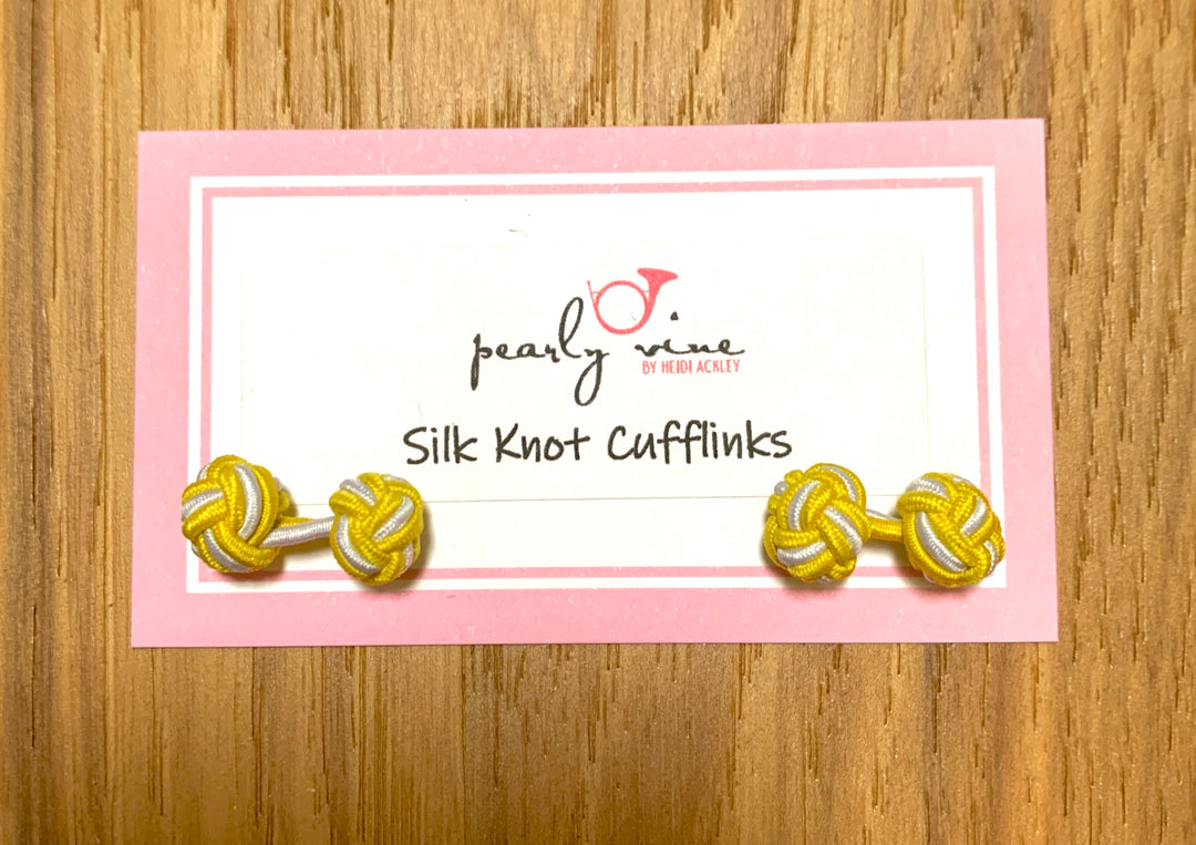 Silk Knot Cufflinks