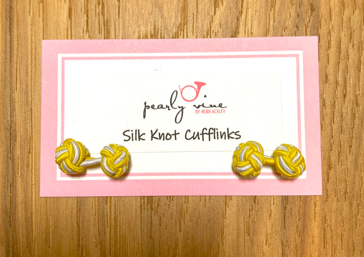 Silk Knot Cufflinks