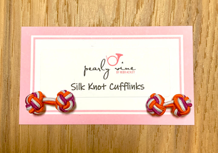 Silk Knot Cufflinks