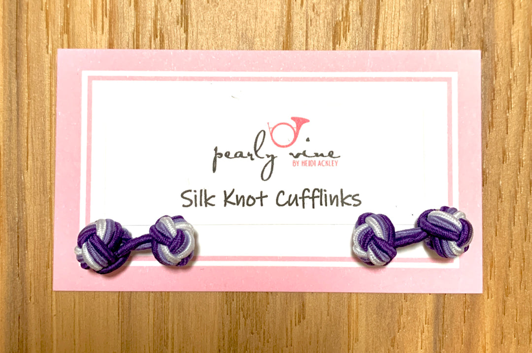 Silk Knot Cufflinks