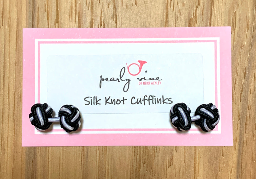 Silk Knot Cufflinks