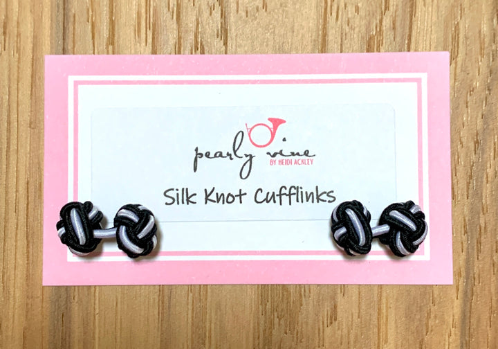 Silk Knot Cufflinks