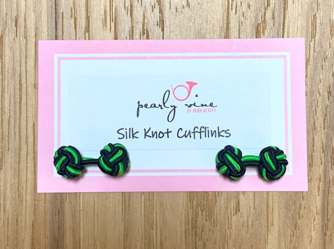 Silk Knot Cufflinks