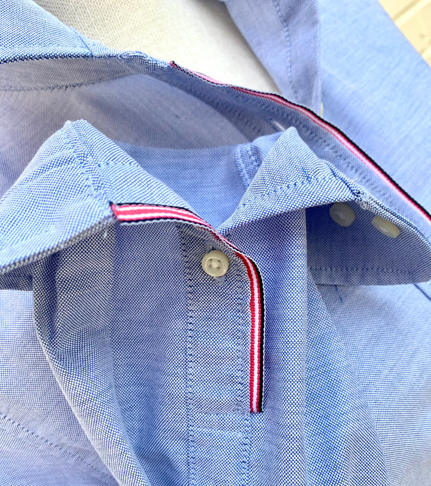 Casie Striped Ribbon Oxford Shirt (Casie 02)