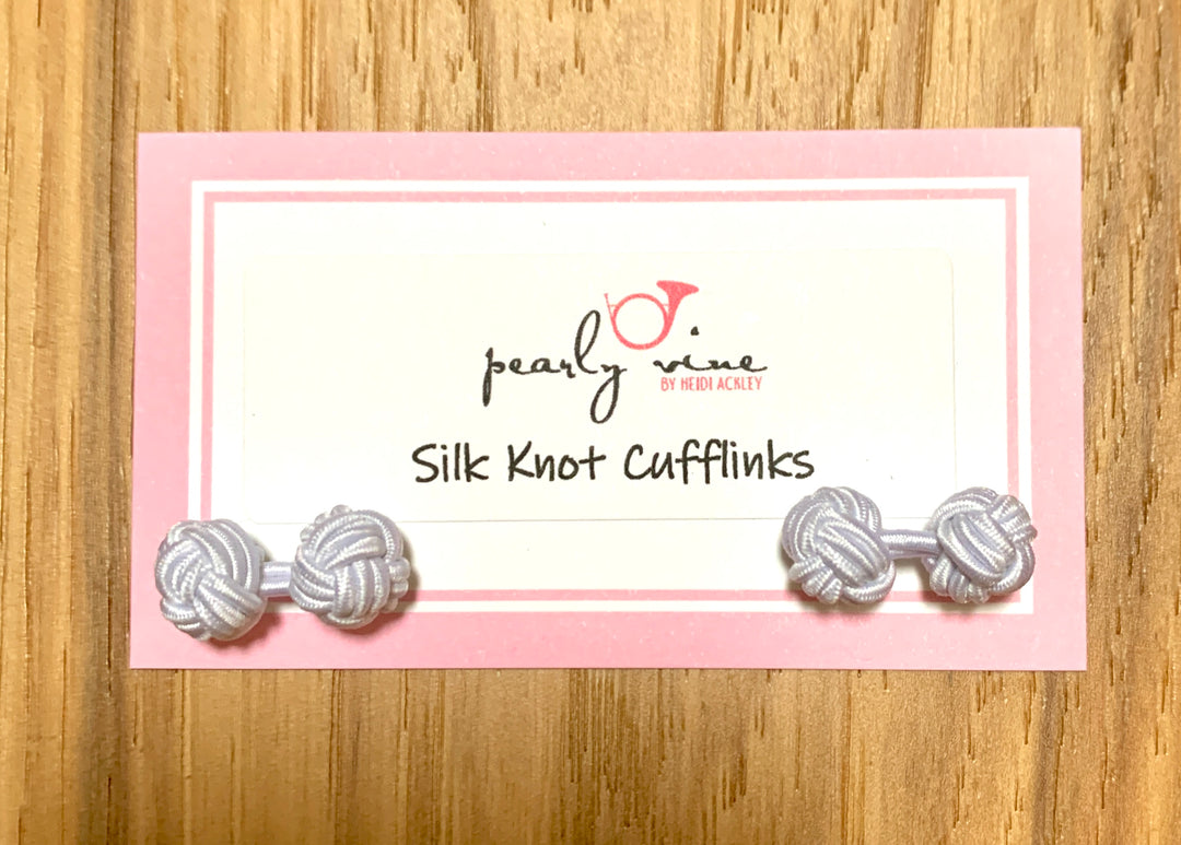 Silk Knot Cufflinks