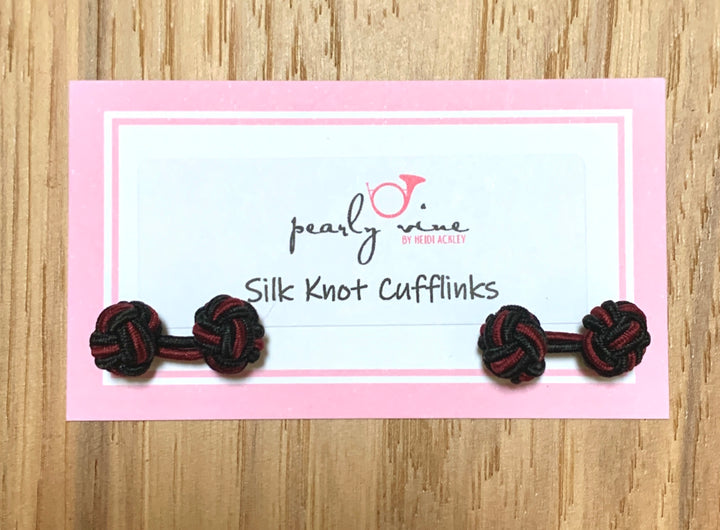 Silk Knot Cufflinks