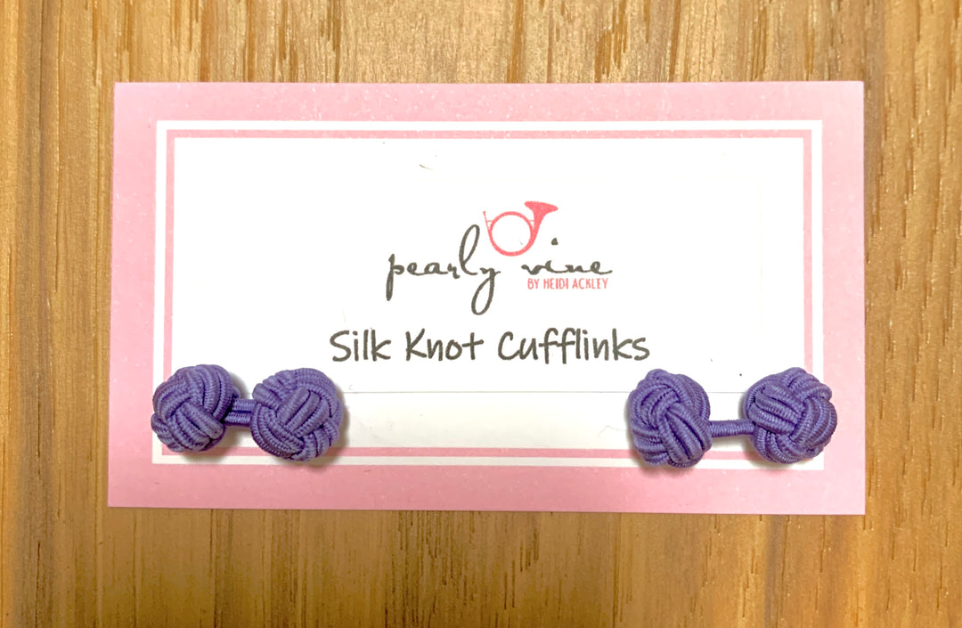 Silk Knot Cufflinks