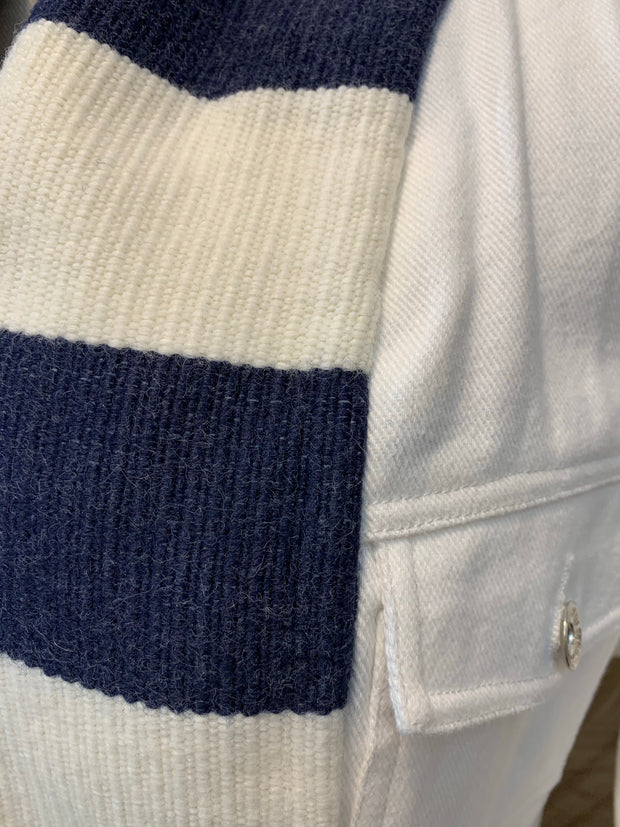 Sweater Denim Jacket