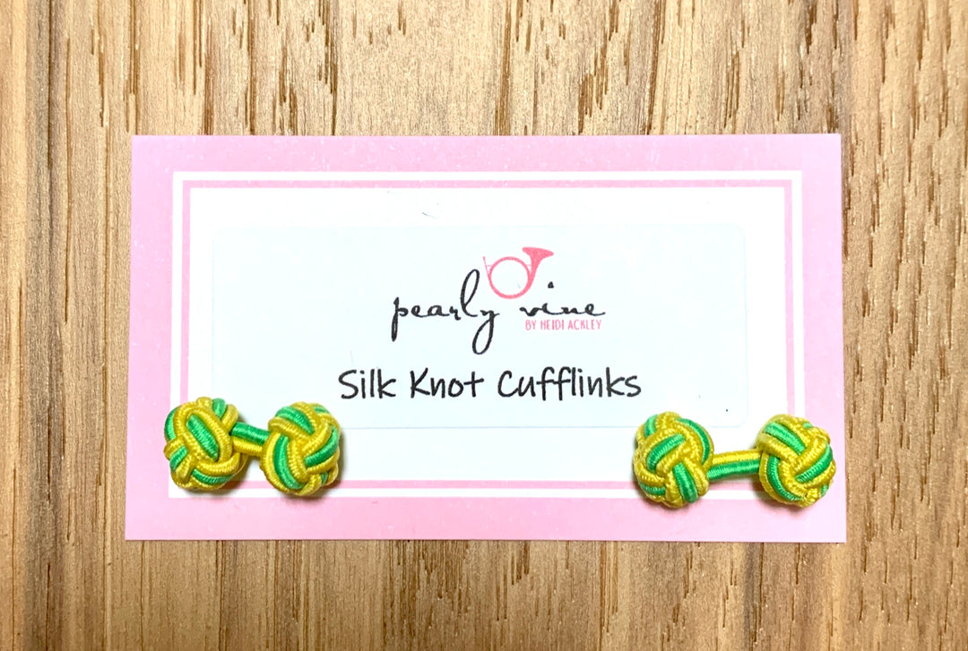 Silk Knot Cufflinks
