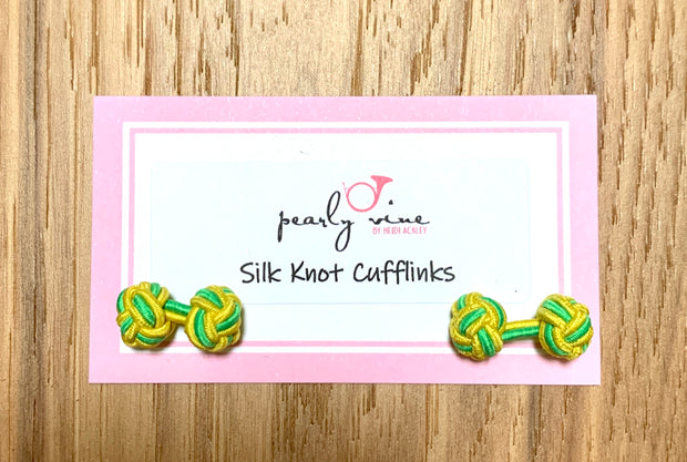 Silk Knot Cufflinks