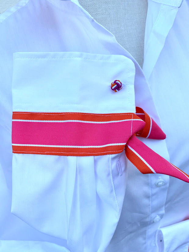 Audrey Ribbon French Cuff Shirt (RFC03)