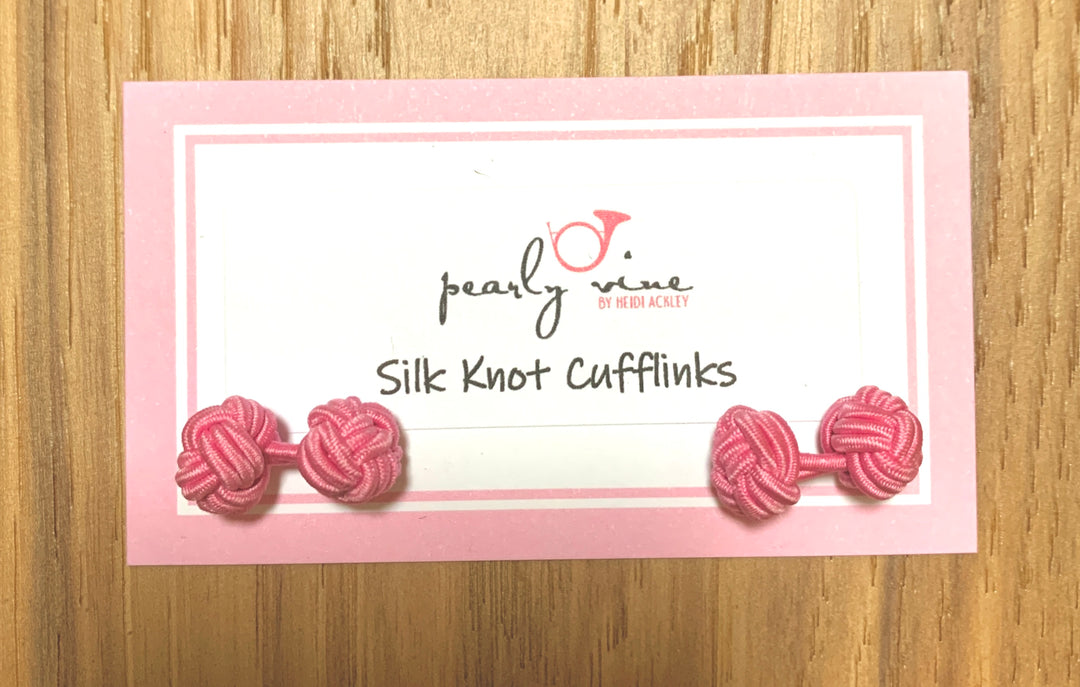 Silk Knot Cufflinks