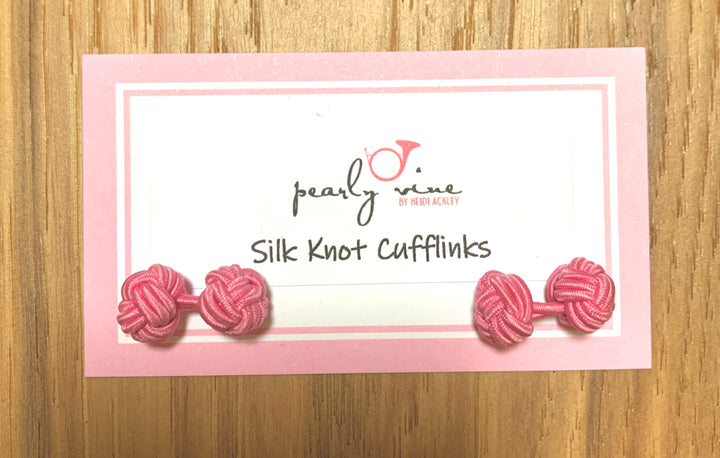 Silk Knot Cufflinks