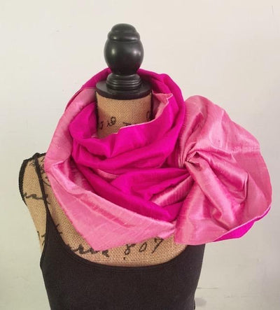 Silk Wrap in Pink with Blush (LW34)