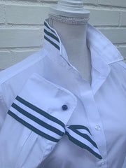 SALE XS ONLY - Audrey Ribbon French Cuff Shirt (RFC07)  **FINAL SALE**